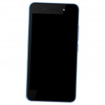 Camera Lens Glass with Frame for Itel A33 Plus Blue