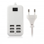 6 Port Multi Usb Highq Fast Charger For Qmobile Noir Z4 - Maxbhi Com