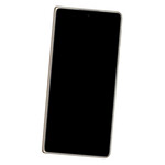 Lcd Frame Middle Chassis For Huawei Mate X7 Blue By - Maxbhi Com