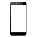 Replacement Front Glass For Htc Wildfire E5 Life White By - Maxbhi Com