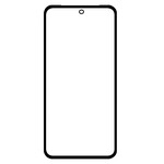 Replacement Front Glass For Sharp Aquos Sense 10 Black By - Maxbhi Com