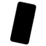 Camera Lens Glass with Frame for Oppo A6c 4G Black