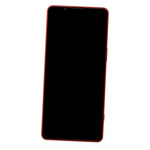 Lcd Frame Middle Chassis For Sony Xperia 1 Viii Silver By - Maxbhi Com