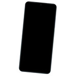 Lcd Frame Middle Chassis For Xiaomi Redmi R70 5g Black By - Maxbhi Com