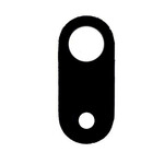 Camera Lens For Lenovo Thinktab X11 Gen 1 Black By - Maxbhi Com