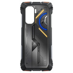 Back Panel Cover For Blackview Rock 3 Black Orange - Maxbhi Com