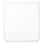 Back Panel Cover For Samsung Galaxy Z Flip8 White - Maxbhi Com