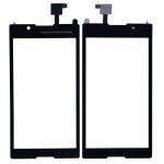 Touch Screen Digitizer For Sony Xperia C Hspa Plus C2305 Black By - Maxbhi Com