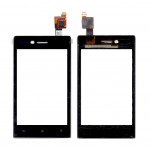 Touch Screen Digitizer For Sony Xperia Miro St23a White By - Maxbhi Com