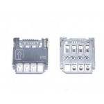 Sim connector for Samsung Galaxy Fresh Duos S7392 with dual SIM