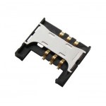 Sim connector for Samsung Gt C6810 Galaxy Fame