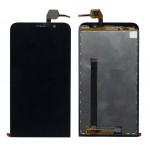 Lcd With Touch Screen For Asus Zenfone 2 Deluxe Ze551ml White By - Maxbhi Com