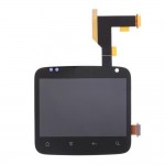 LCD with Touch Screen for HTC Status - White