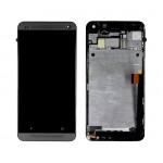 Lcd With Touch Screen For Htc One 802w Black By - Maxbhi Com