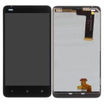 Lcd With Touch Screen For Htc One Sc T528d Black By - Maxbhi Com