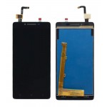 Lcd With Touch Screen For Lenovo A6000 Plus Yellow By - Maxbhi Com
