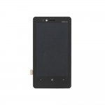 LCD with Touch Screen for Nokia Lumia 810 - Black