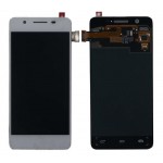 Lcd With Touch Screen For Micromax Canvas Hue Aq5000 White By - Maxbhi Com