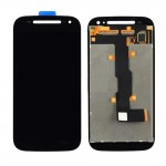 Lcd With Touch Screen For Motorola Moto E Dual Sim 2nd Gen Black By - Maxbhi Com