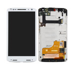 Display for Motorola Moto X Force White (Combo Folder) by Maxbhi.com