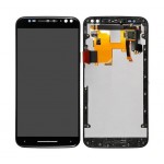 Lcd With Touch Screen For Motorola Moto X Style 16gb Black By - Maxbhi Com