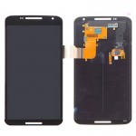 Lcd With Touch Screen For Motorola Nexus 6 Blue By - Maxbhi Com