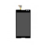 Lcd With Touch Screen For Sony Xperia C S39h Black By - Maxbhi.com