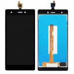 Lcd With Touch Screen For Wiko Pulp Red By - Maxbhi Com