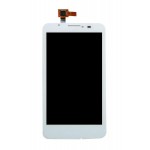 Lcd With Touch Screen For Alcatel One Touch Scribe Easy 8000d With Dual Sim White By - Maxbhi.com