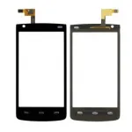 Touch Screen Digitizer For Alcatel Ot992d Red By - Maxbhi Com