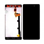 Lcd With Touch Screen For Gionee Elife E6 Black By - Maxbhi Com