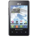 LCD with Touch Screen for LG Optimus L3 Dual - White