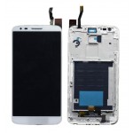 Lcd With Touch Screen For Lg G2 D803 White By - Maxbhi Com