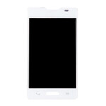 Display for Lg Optimus L4 Ii E440 White (Combo Folder) by Maxbhi.com