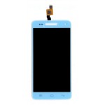 Lcd With Touch Screen For Micromax A120 Canvas 2 Colors White By - Maxbhi.com