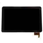 Lcd With Touch Screen For Prestigio Multipad 4 Quantum 10 1 White By - Maxbhi Com