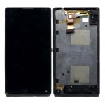 Lcd With Touch Screen For Sony Xperia Zl C6506 Red By - Maxbhi Com
