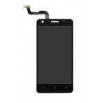 Lcd With Touch Screen For Vodafone Smart 4 Turbo Black By - Maxbhi.com