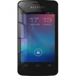 LCD with Touch Screen for Alcatel OT-4005D - White