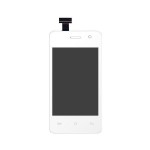 Lcd With Touch Screen For Intex Aqua V2 White By - Maxbhi.com