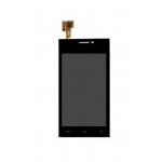 Lcd With Touch Screen For Intex Aqua Y2 Black By - Maxbhi.com