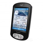 LCD with Touch Screen for Mitac MIO P550 - Grey