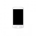 Lcd With Touch Screen For Videocon V1580 Black White By - Maxbhi Com