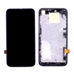 Lcd With Touch Screen For Micromax Canvas Pep Q371 Blue By - Maxbhi Com