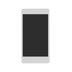 Lcd With Touch Screen For Zen Ultrafone 402 Pro White By - Maxbhi.com