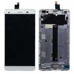 Lcd With Touch Screen For Lava Pixel V1 White By - Maxbhi Com