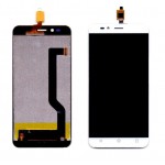 Lcd With Touch Screen For Intex Cloud Swift White By - Maxbhi Com