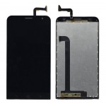 Lcd With Touch Screen For Asus Zenfone 2 Laser Ze550klblack By - Maxbhi Com
