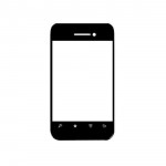 Touch Screen Digitizer For Iball Andi 107 Black By - Maxbhi Com