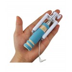 Mini Selfie Stick for Blackberry Bold Slider - 9900 - With Aux Cable - Maxbhi.com